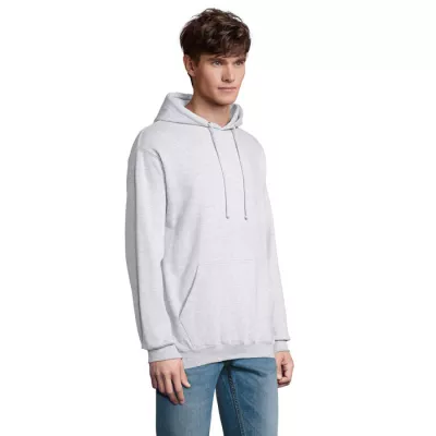 Bluza unisex z kapturem 280 g/m² Sol's CONDOR - Szary Melanż 2 (S03815-GY)