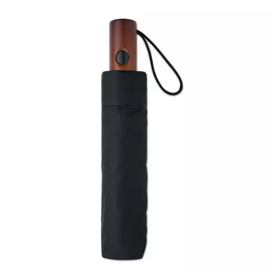 Parasol składany automatyczny 21" RAYNA FOLD - Czarny (MO3219-03)