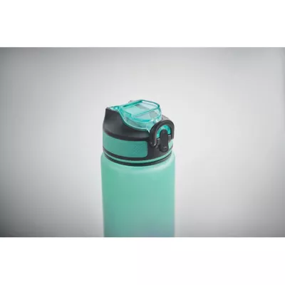 Butelka sportowa RPET 1000 ml ze słomką ACTIVATE - Turkusowy (MO2489-12)