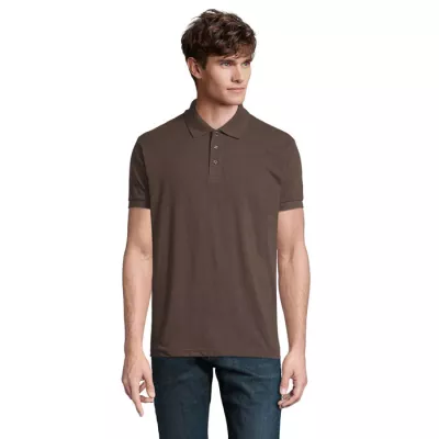 Koszulka polo męska 200 g/m² Sol's PRIME MEN - Chocolate (S00571-CH)