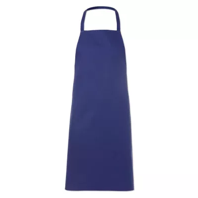 Fartuch kuchenny bawełniany 180 g/m² KITAB GLASGOW - Niebieski (MO7251-04)