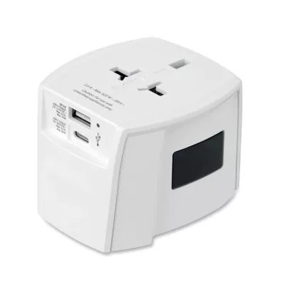 Adapter podróżny USB-C 30W Skross MUV USB AC30 PD - Bialy (MO2980-06)