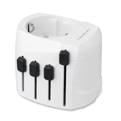 Adapter podróżny 3-biegunowy Skross PRO 3-POLE - Bialy (MO2982-06)