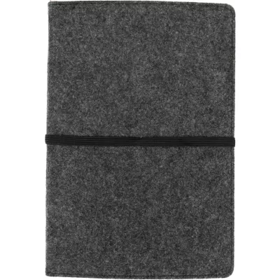 Notatnik A5 w kratkę ARCHIE - szary (2135707)