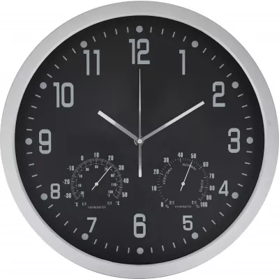 Zegar ścienny CrisMa MALCOLM - czarny (4123803)