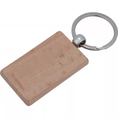 Brelok drewniany MASSACHUSETTS - brązowy (064501)