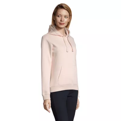 Bluza damska z kapturem 280 g/m² Sol's SPENCER WOMEN - Kremowy Róż (S03103-CP)