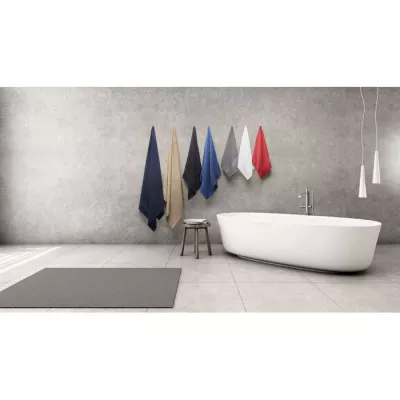 Ręcznik frotte organiczny 70x140 cm 360 g/m² PERRY - Czarny (MO9932-03)
