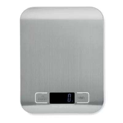 Waga kuchenna cyfrowa do 5 kg SCALE IT - Srebrny (MO3142-14)