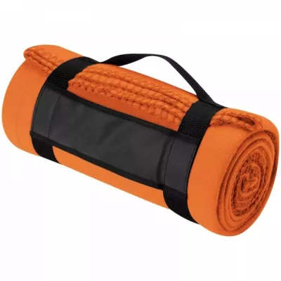 Koc z polaru NASHVILLE 170 g/m² - pomarańczowy (690210)