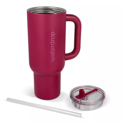 Kubek termiczny Waterdrop Explorer 1,1 l - ciemnoróżowy (LT47003-N0078)