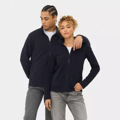 Bluza polarowa damska 220 g/m² Sol's NORMAN WOMEN - Szarość Węgla Drzewnego (S02094-CR)