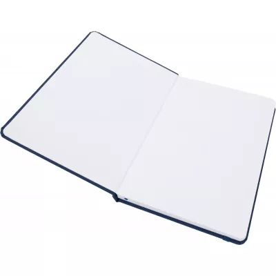 Notatnik A5 w linie z materiałów z recyklingu DOMINIK - granatowy (2526144)