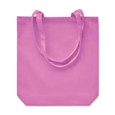 Torba bawełniana na zakupy 270 g/m² RASSA COLOURED - Fioletowy (MO6442-21)