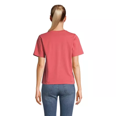 Koszulka damska organiczna Sol's LEGEND WOMEN - Folk Pink Twin (S04776-FY)