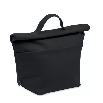 Torba termiczna na lunch z recyklingu RECOBA COLOUR - Czarny (MO2551-03)