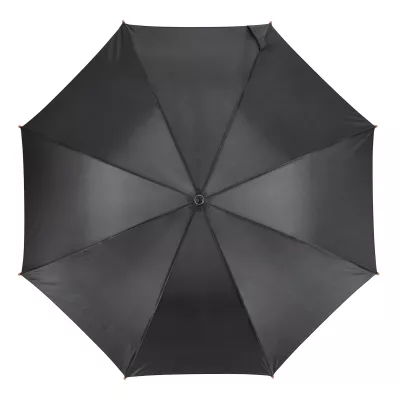 Aran 190T poliester 23" parasol z uchwytem otwierany automatycznie - czarny (LT97118-N0002)