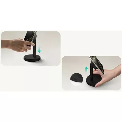 Magnetyczna ładowarka bezprzewodowa 25W Aukey - czarny (VAM16-03)