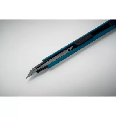 Nożyk z wysuwanym ostrzem ze stali węglowej BLADE - Niebieski (MO2768-04)