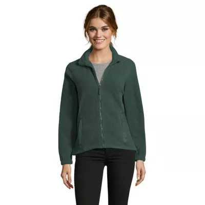 Polar damski rozpinany 300 g/m² Sol's NORTH WOMEN - Zielony (S54500-FI)