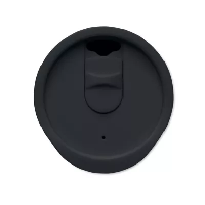 Kubek dwuścienny z PP 300 ml GO - Czarny (MO2444-03)