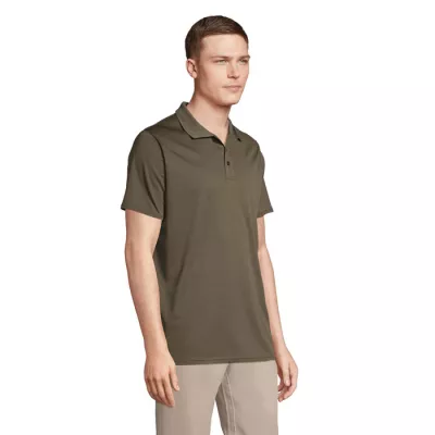 Polo sportowe unisex z recyklingu Sol's PITCHER - Army (S04442-AR)