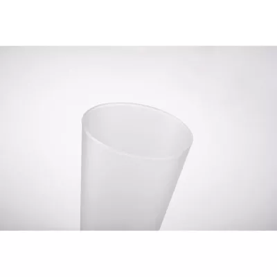 Kubek eventowy z PP 300 ml FESTA - Przezroczysty Bialy (MO6375-26)