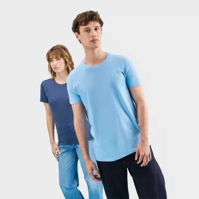 Koszulka damska dopasowana 150 g/m² Sol's REGENT WOMEN - Denim (S01825-DM)