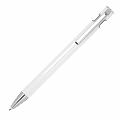 Długopis z aluminium z recyklingu JULIO - biały (1547406)
