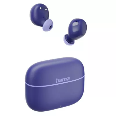 Bezprzewodowe słuchawki douszne Hama Freedom Buddy II - granatowy (VH012-04)