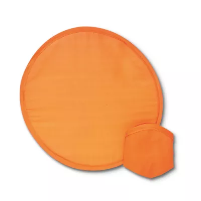 Frisbee składane z poliestru w etui ATRAPA - Pomaranczowy (IT3087-10)