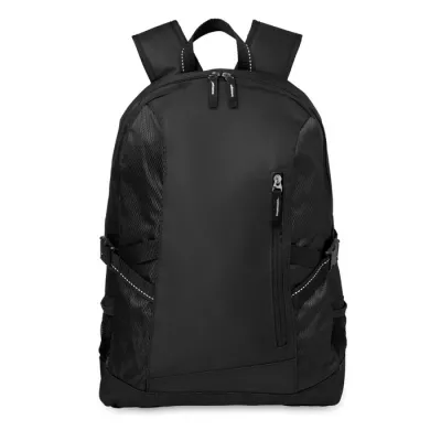 Plecak na laptopa 15" z poliestru 600D TECNOTREK - Czarny (MO9096-03)