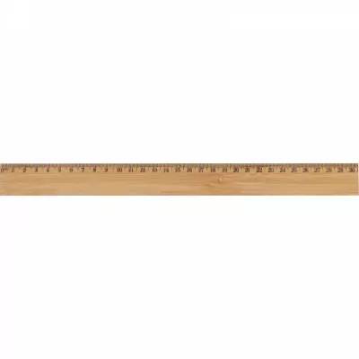 Linijka bambusowa - beżowy (2386313)