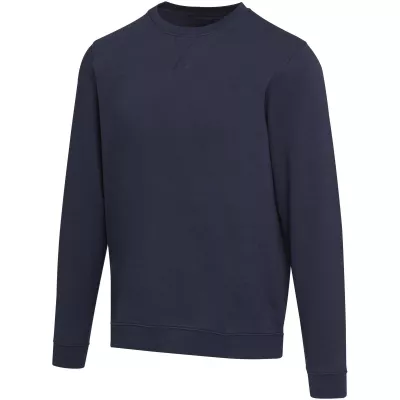 Jasper organiczna bluza unisex z recyklingu o gramaturze 280 g/m² z okrągłym dekoltem i certyfikatem OCS - Granatowy (39561-NAVY)