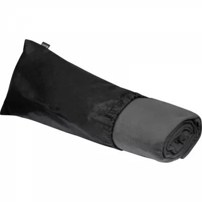 Koc z polaru RPET GIULIANA - ciemnoszary (6257077)