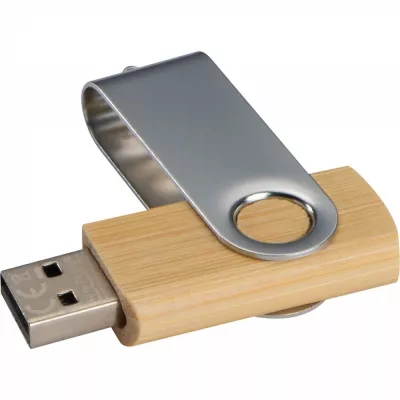 Pendrive drewniany 4GB 2.0 GIANNI - brązowy (2087701)