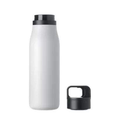 Butelka termiczna ze stali z recyklingu 500 ml EMPIRE - Bialy (MO3176-06)
