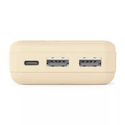 Power bank 10000 mAh Hama Power Pack Pocket - beżowy (VH082-20)