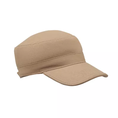 Czapka wojskowa bawełniana 260 g/m² FIELD - Khaki (MO2867-39)
