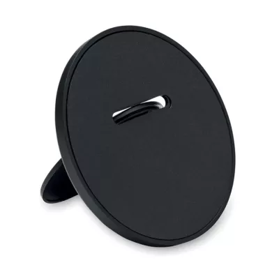 Uchwyt magnetyczny na telefon z ABS z recyklingu ABLE - Czarny (MO2556-03)