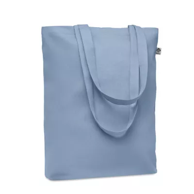 Torba płócienna z bawełny organicznej 270 g/m² COCO - Baby Blue (MO6713-66)