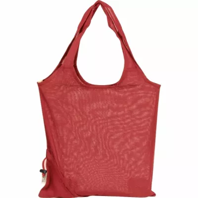 Torba bawełniana z recyklingu 118 g/m2 Modena - czerwony (526205)