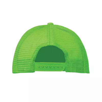Czapka trucker 5-panelowa 150 g/m² BUBBLE - Fluorescencyjny Zielony (MO2269-68)