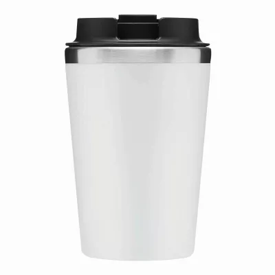 Kubek podróżny 350 ml TAKE & GO dwuścienny - biały (56-0304641)