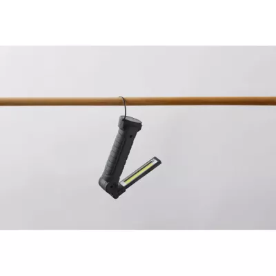 Lampa akumulatorowa obrotowa 1200 mAh ROTATE - Czarny (MO2834-03)