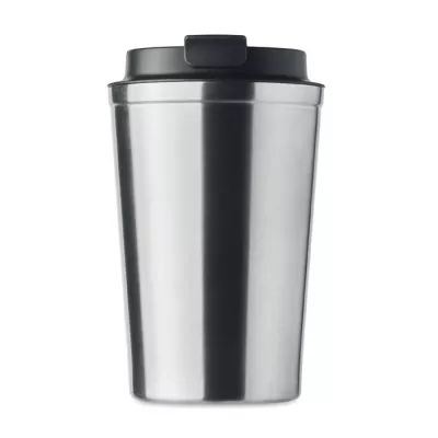 Kubek termiczny ze stali 350 ml BRACE - Srebrny Mat (MO6276-16)