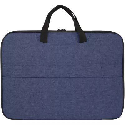 Libra etui na laptopa 2 w 1 o pojemności 3 l wykonane z materiałów z recyklingu z certyfikatem GRS - Granatowy melanż (13008555)