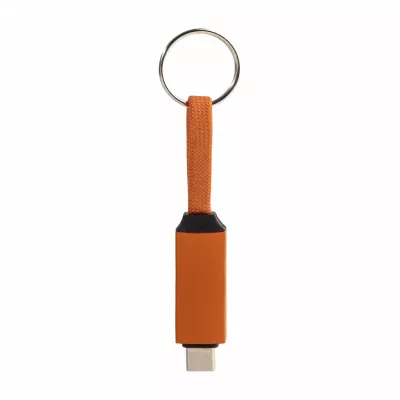 Keycab přívěsek na klíče 60W kabel USB-C - pomarańcz (AP864151-03)