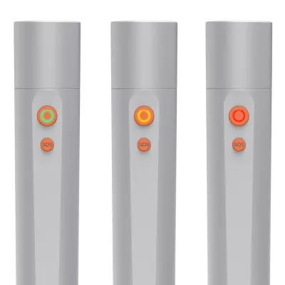 Latarka LED Hama FL350-C - srebrny (VH004-32)