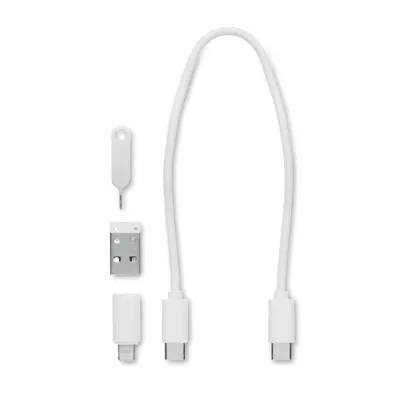 Zestaw kabli i adapterów 9 w 1 SUPABLE - Bialy (MO2156-06)